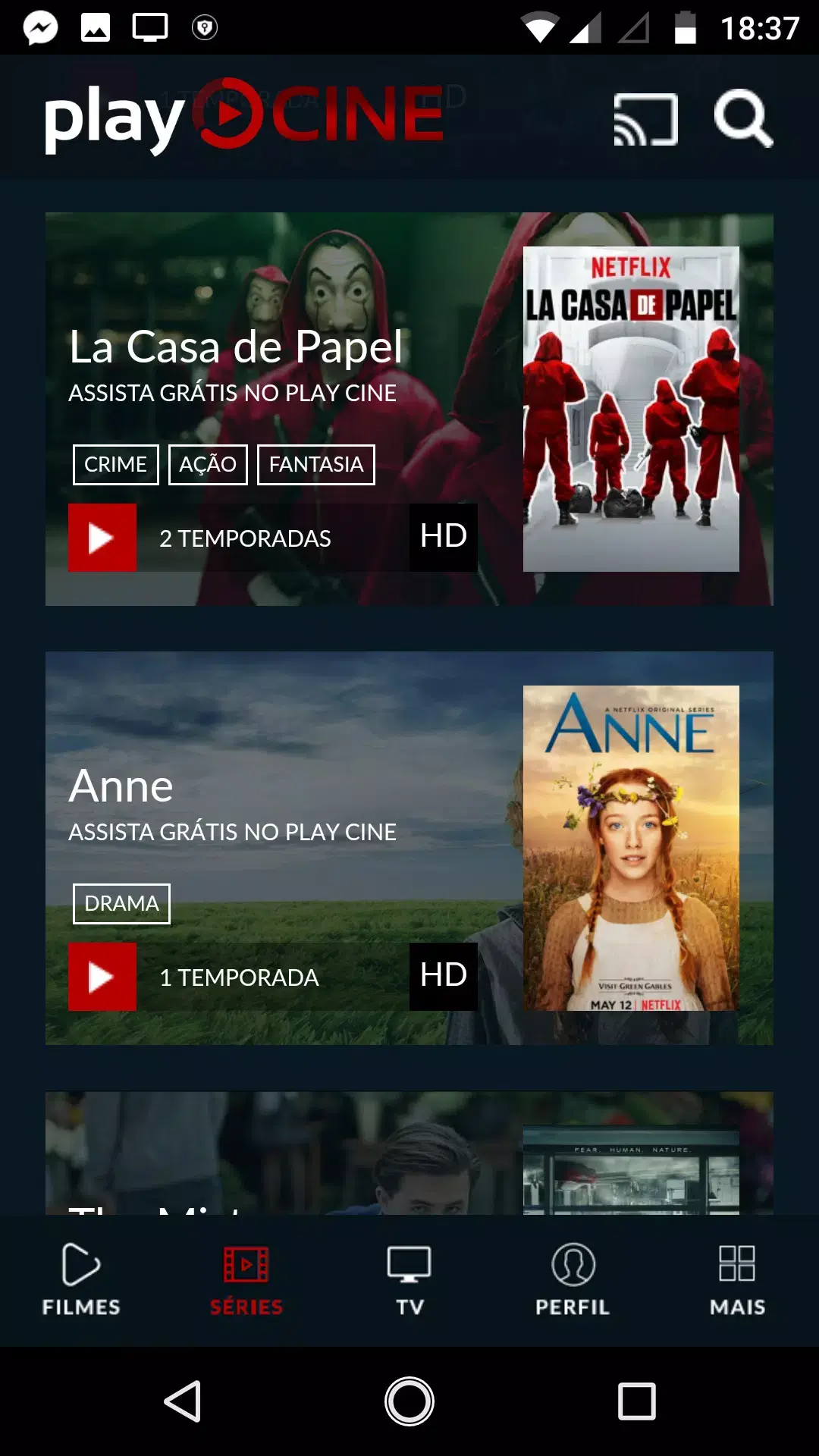 Play Séries, Filmes e Animes APK - Free download for Android