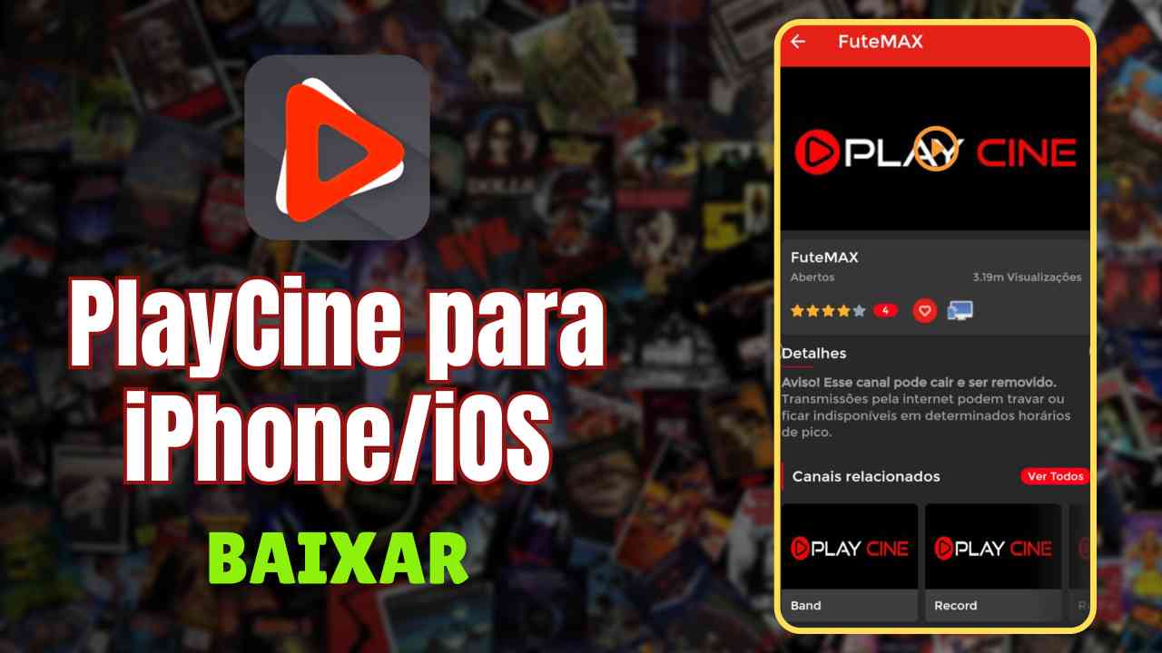 Posso instalar o PlayCine no iPhone