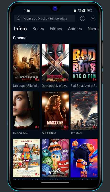 Baixar Cinema APK para Android