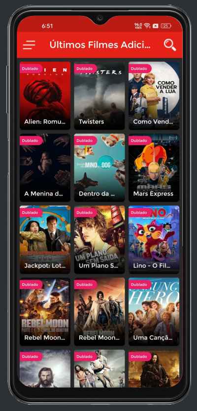 PlayCine APK Capturas de tela 1